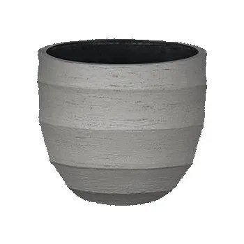 Květináč Luca Lifestyle Květináč Bordo New Egg Pot, Luca Lifestyle, průměr 45 cm, výška 38 cm, barva clay