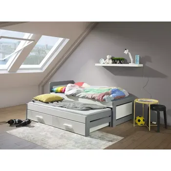 Dětsný nábytek Postel Tiesto s výsuvným lůžkem a úložným prostorem