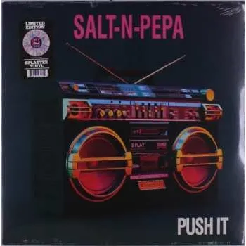 Zahraniční hudba LP Salt 'N' Pepa: Push It CLR | LTD 2021 Clear With Blue And Pink Splatter Vinyl Limited Edition