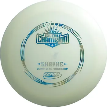 Disc golf Innova Glow Champion Shryke 168g Bílá/Modrá