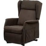 TV a relaxační křeslo "ušák"+ elektrické polohování, 1 motor 230V / 29V, potah h