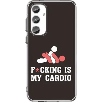 Pouzdro na mobilní telefon Kryt Samsung A55 Image pevný Cardio (obal neboli pouzdro na Samsung A55)