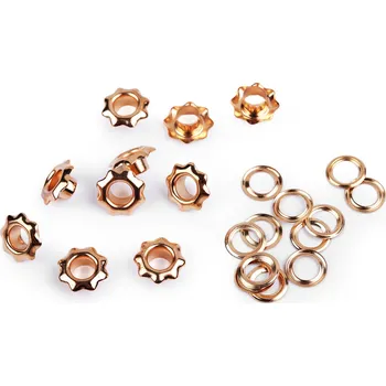 Průchodky s podložkou vnitřní Ø5 mm / vnější Ø11 mm květ