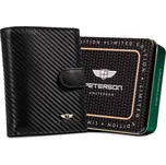 Kožená pánská karbonová peněženka s přezkou (GPPN438)