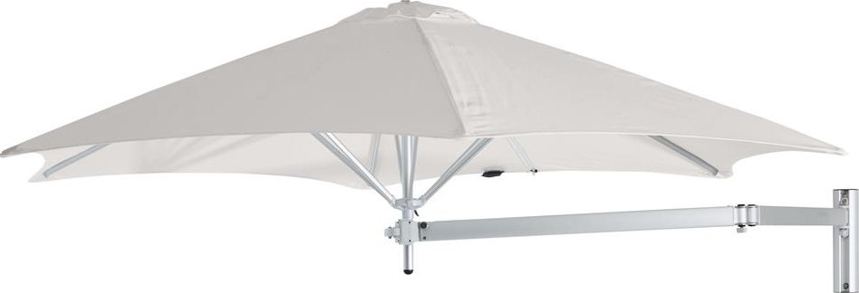 Umbrosa Stěnový slunečník Paraflex Wall, Umbrosa, kulatý 270 cm, rám hliník, potah Solidum akryl 250 g/m2 barva dle vzorníku, vč. ramena NEO pro uchycení na stěnu, vč. ochranného obalu