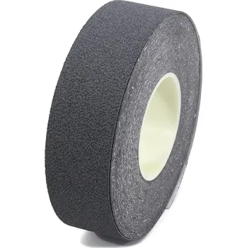 Výstražná páska Šedá plastová protiskluzová páska FLOMA Cushion Grip - 18,3 m x 5 cm a tloušťka 0,9 mm (80081179) FLOMAT