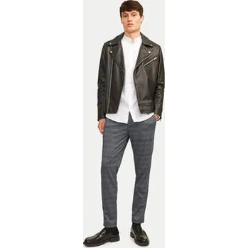 Jack & Jones Chino kalhoty Marco 12249310 Šedá Slim Fit 27_32
