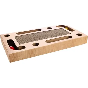 Pro kočku Flamingo Crabi Hračka se škrabadlem pro kočky obdélník 25x5x47cm