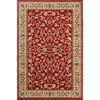 Koberec Breno Kusový koberec SOLID 50/CEC, 200x300 cm, Červená/Vícebarevné