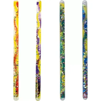 Dřevěná hračka Bigjigs Toys spirálová kouzelná hůlka 30 cm