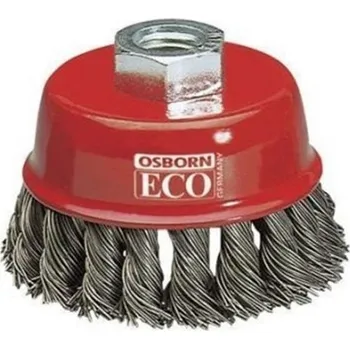 Drátěný kartáč Osborn 2008608153 - Kartáč drátěný hrncový pr. 80 mm, závit M14, copový ocelový drát 0,5 mm Perfect (ECO) BLISTR