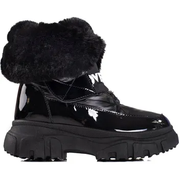 Dívčí sněhule Dámské černé sněhule HY825B Velikost: 37