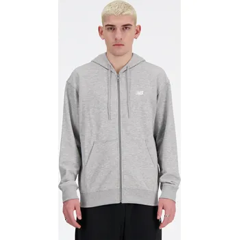 Pánská mikina Pánská mikina New Balance MJ41501AG – šedé