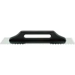 Enco 200/2/8 - Hladítko 480x130mm zubaté, zub 8mm, dřevěná EURO rukojeť, NEREZ