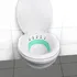 Bidet Přenosný skládací bidet plastový 39 x 36 x 12 cm bílý/zelený