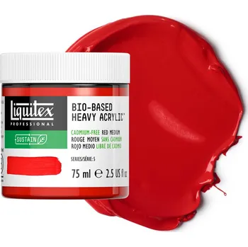 Vodová barva Akrylová barva Liquitex Professional Bio-Based - Cadmium Free Red Medium