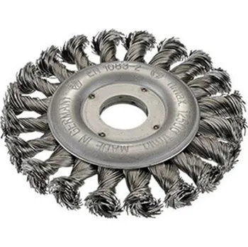 Drátěný kartáč Osborn 9906026011 - Kartáč krátěný kotoučový pr. 75 mm šíře 13 mm otvor 12,7 mm, copový ocelový drát pr. 0,35 mm