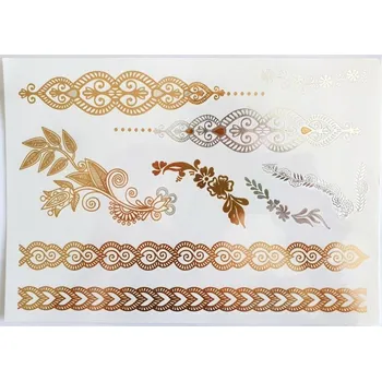 Odstranitelné tetování Metalické dočasné tetování č.12