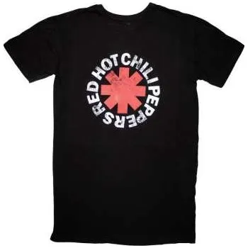 Zahraniční hudba Merch Red Hot Chili Peppers: Red Hot Chili Peppers Ladies T-shirt Dress: Classic Asterisk (x-large) XL