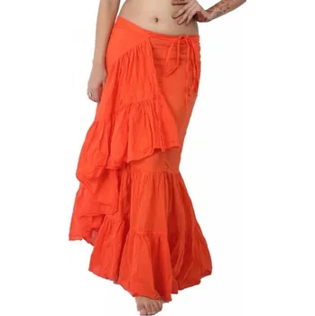 Dámská sukně Bavlněná zavinovací Boho sukně Tyrkysová