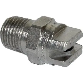 Příslušenství pro vysokotlaký čistič Lechler Vysokotlaká tryska plochá 1/8" AG NPT, úhel rozstřiku 0°, 15°, 25°, 40°, 65° max. 250 bar, nerez Úhel rozstřiku: 40°