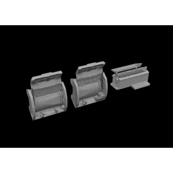 BRASSIN 1/72 MiG-21 wheel bays PRINT (EDU)