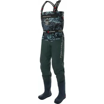 Prsačky FINNTRAIL Brodící kalhoty WADERS ENDURO BF CAMOGREY - Vel. L 44