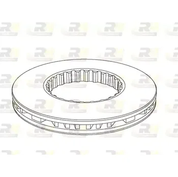 Brzdový kotouč ROADHOUSE Brzdový kotouč - 434 mm RDH NSX1146.20