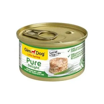 Krmivo pro psa Gimdog Darling Pure delight konz.kuře s jehněčím 150g