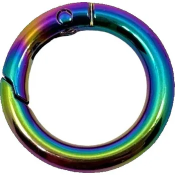 Kruhová karabina pr.5mm - duhová