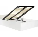 Postel CLP 100x200 cm - bílá - zvedací rošt 152368123