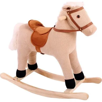 Houpací kůň Alltoys houpací manšestrový kůň