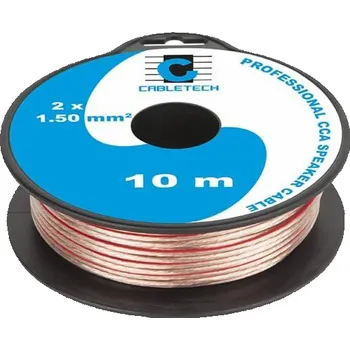 Audio kabel Cabletech CCA reproduktorový kabel 1,5mm 10M