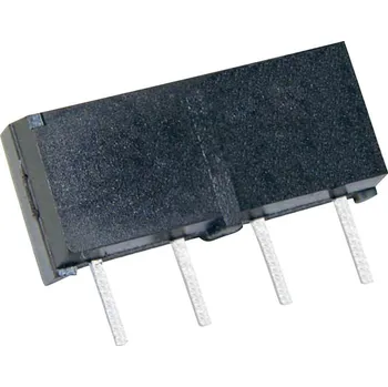 Relé StandexMeder Electronics MS05-1A87-75LHR relé s jazýčkovým kontaktem 1 spínací kontakt 5 V/DC 0.5 A 10 W SIP-4
