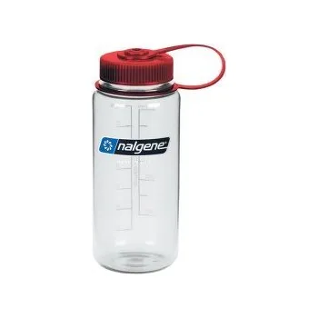 Láhev Nalgene Wide-Mouth 500 mL Sustain - Bílá