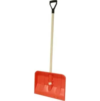 Hrablo na sníh Enco 660-1 - Shrnovák (hrablo) na sníh 50x36 cm, plastový s lištou a násadou