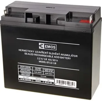 Olověný bezúdržbový akumulátor 12V/18Ah B9655