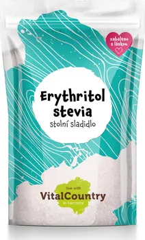 Sladidlo Vital Country Erythritol stevia 1 kg