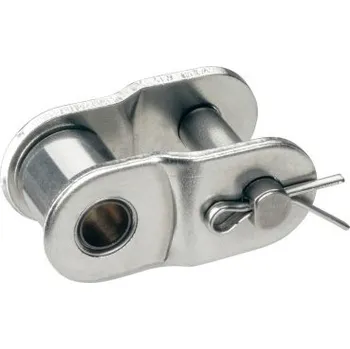 Řetěz na kolo 3/8x7/32 (06B-1)Redukční článek rovné destičky poniklovaný 1-řadý