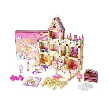 Panenka Domek drewniany dla lalek