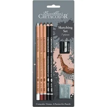 Grafitová tužka Cretacolor Sketching Set 7 ks v blisteru