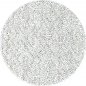 Koberec Hans Home Kusový koberec Pisa 4708 Cream kruh - 200x200 (průměr) kruh - doprava zdarma