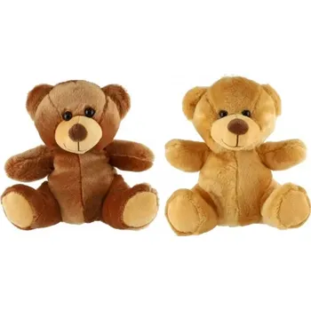 plyšák Plyšový medvídek sedící 20 cm – jemný mazlíček pro miminka i větší děti