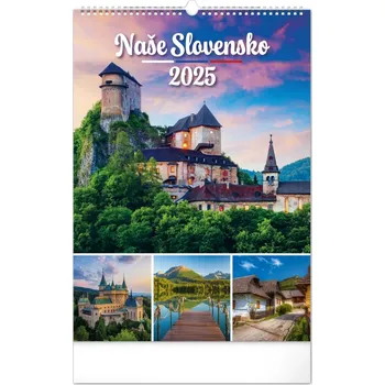 Kalendář Nástenný kalendář Naše Slovensko 2025