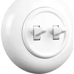 Elhard Vypínač Retro Klasik sériový č.5, bílý - kompletní