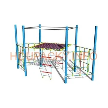 Hra na zahradu Lanová loď LP150KB - modrá (v.p. 1,5 m)