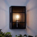 Brilliant Venkovní nástěnné svítidlo Gettta, černé černá 1 x 40 W - Doprava zdarma