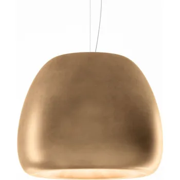 Rotaliana Pomi H2 závěsné světlo zlaté Ø 41,5 cm - Ø stříšky 12,5 cm zlatá delabrè 1 x 21 W - Doprava zdarma