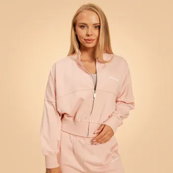 Dámská mikina BeastPink Dámská mikina Zip-Up Bliss Pink XS růžová