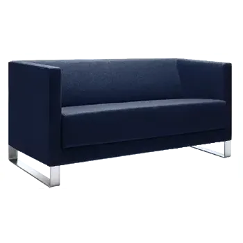 Sedací souprava VELA - 2,5V, křeslo, látka VX EV 10 - látka tmavě modrá